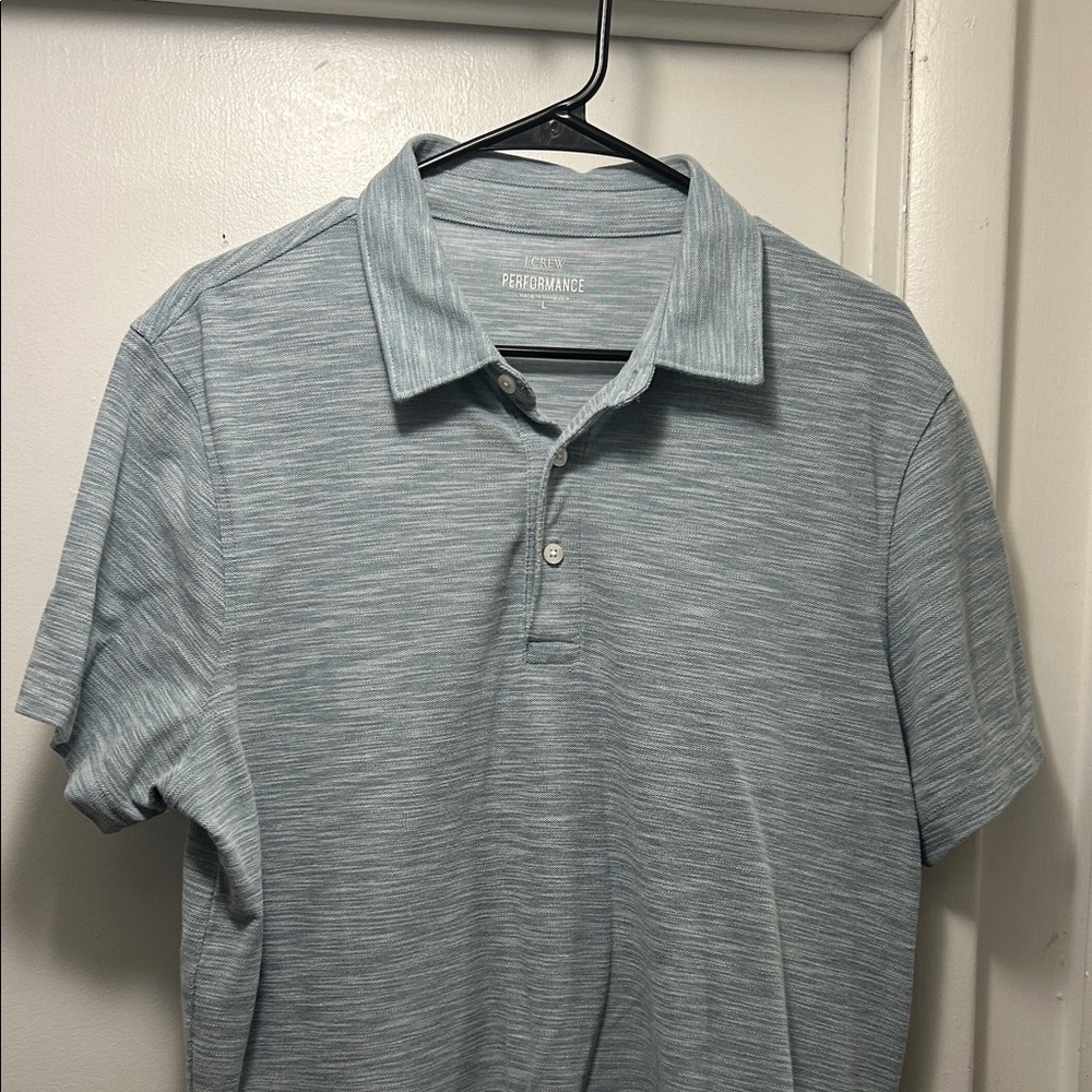 J. Crew Green Polo Shirt